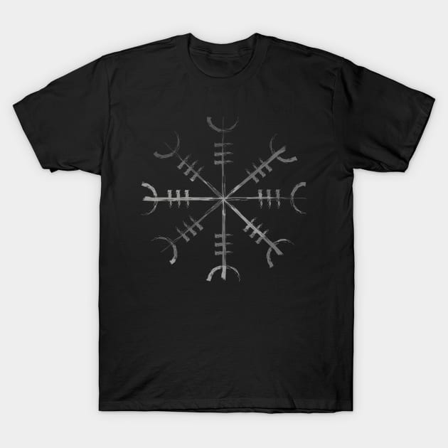 Viking Norse Mythology Warrior Compass T-Shirt by vikki182@hotmail.co.uk